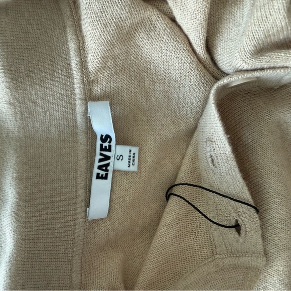 NEW W/tags EAVES Emileigh Polo in Tan Size Small - Picture 5 of 10